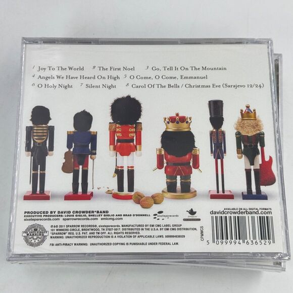 DAVID CROWDER BAND Oh For Joy 2011 CD Brand New SEALED *small crack in case - Picture 4 of 4
